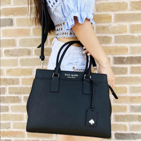 BUNDLE Kate spade Satchel Black Floral wallet - Picture 7 of 8